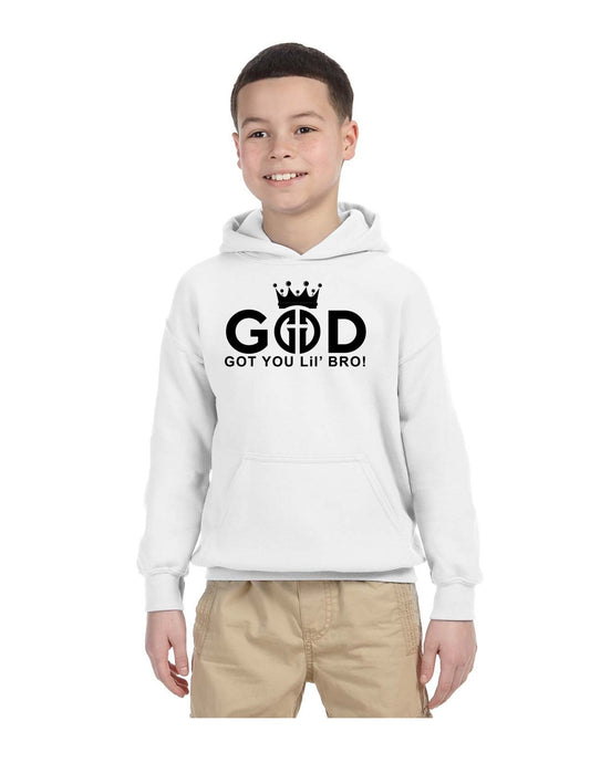 God Got You Lil' Bro! Hoodies