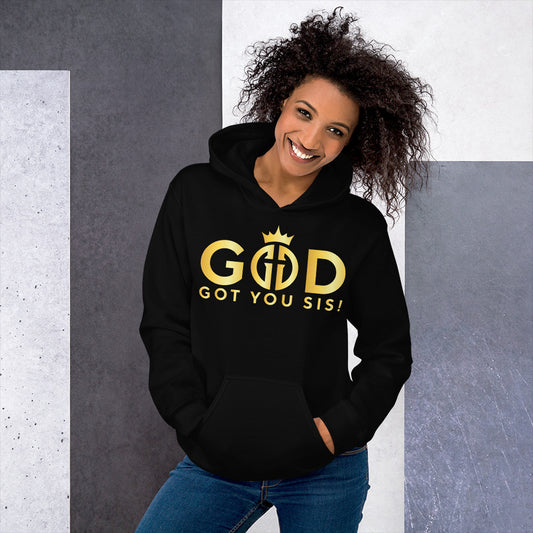 Two Tone Gold Letter GGYS Women's Fashion Hoodie